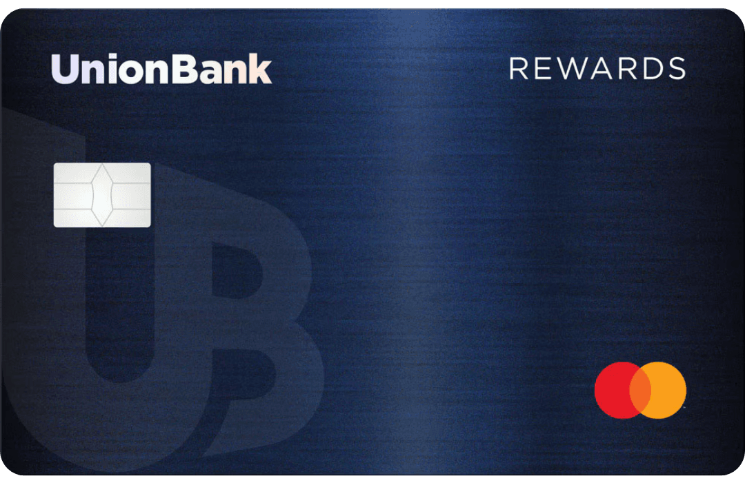 UnionBank Rewards Platinum Mastercard card design
