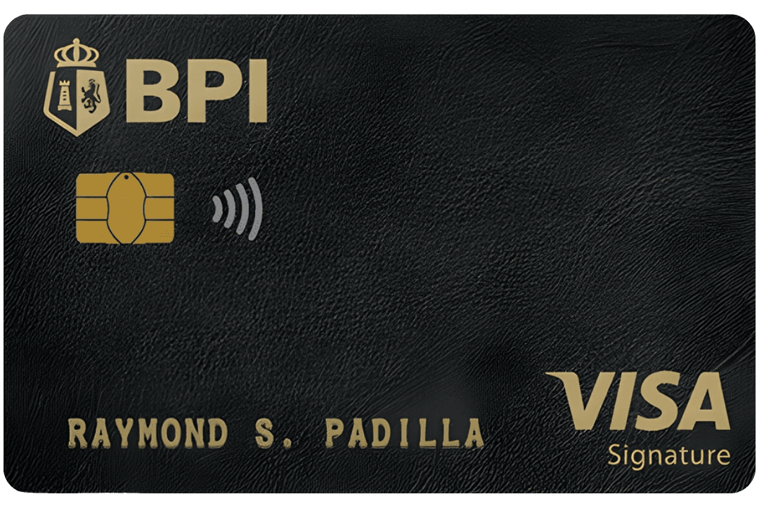 BPI Visa Signature  card design