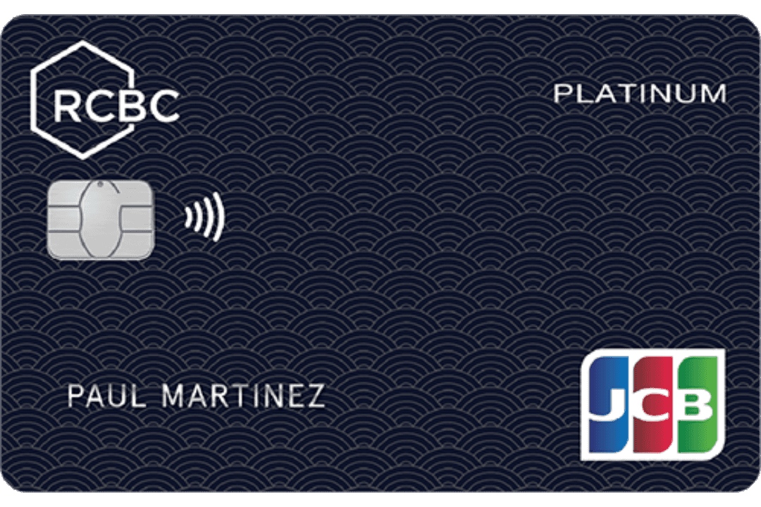 RCBC JCB Platinum card design